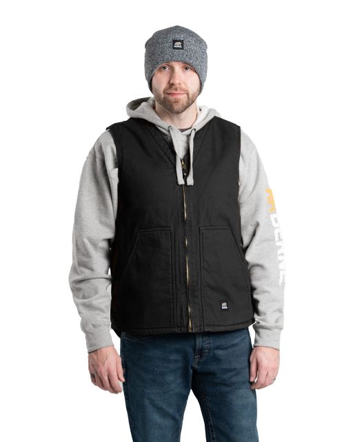 Vintage Washed Sherpa-Lined Work Jacket – Berne Apparel