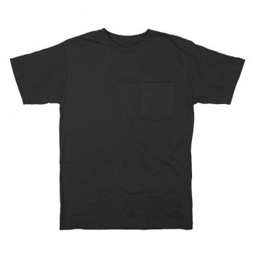 Men's Berne Heavyweight Short Sleeve Pocket Tee-Black