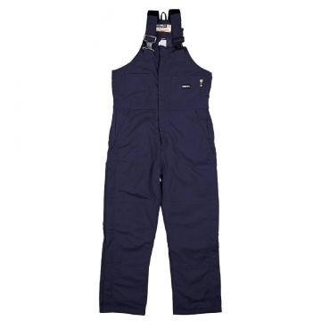 Men's Berne FR Deluxe Bib Overall-Navy