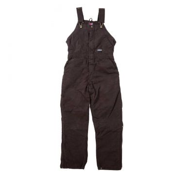 Women's Berne Softstone Insulated Bib-Dark Brown