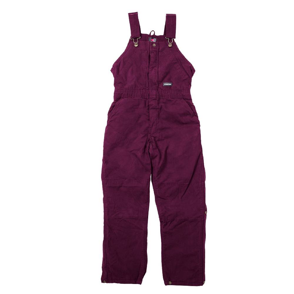 Women's Berne Softstone Insulated BibPlum