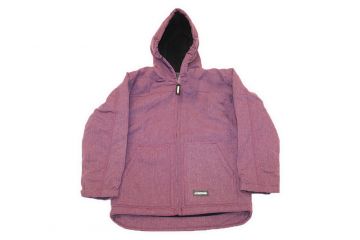 Kids Berne Softstone Heather Duck Jacket-Plum